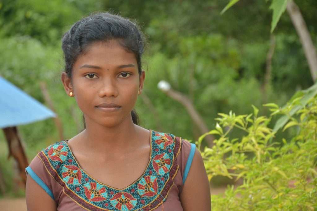 Shanthini sponsored child