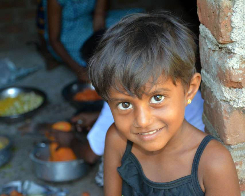 Sri Lankan girl