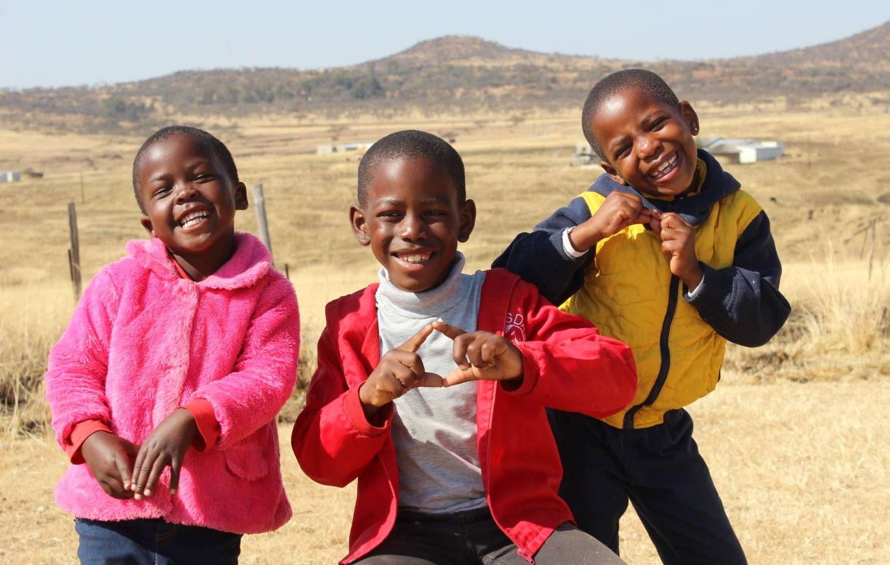 Joyful Children in South Africa