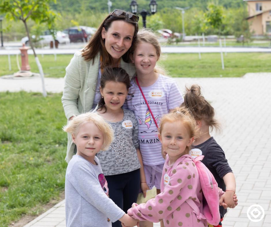 Refugee kids from Ukraine