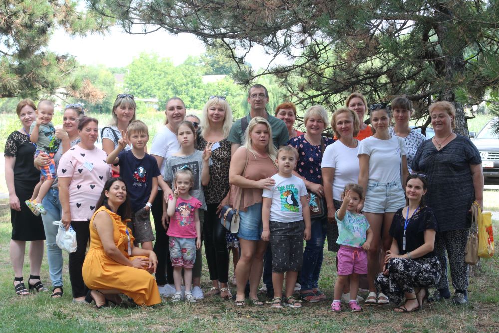Ukrainian refugee families in the CERI ECM program