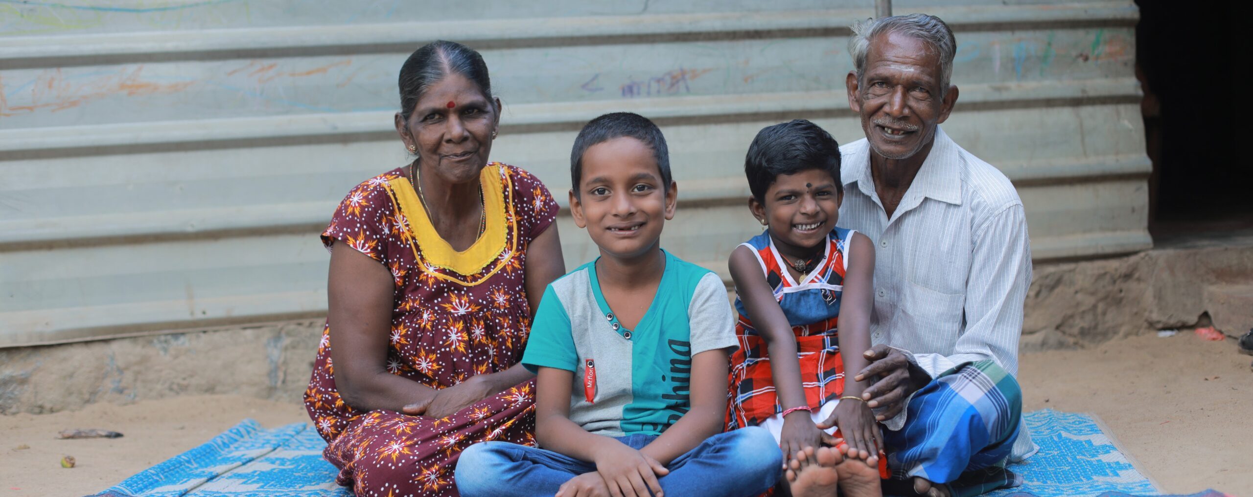 Familia din Sri Lanka a fost ajutată