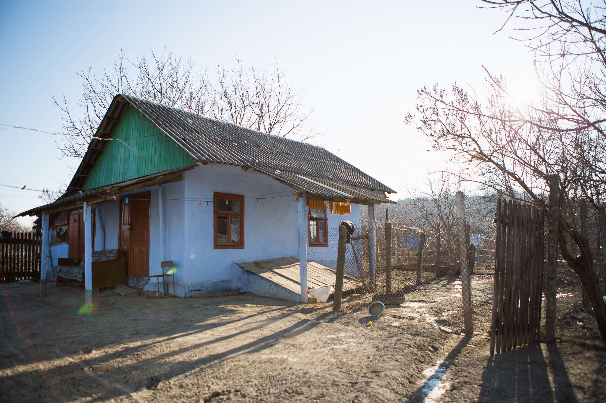 House in the countryside in Moldova